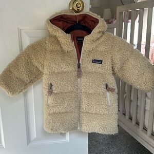 Patagonia parka size 12-18 months